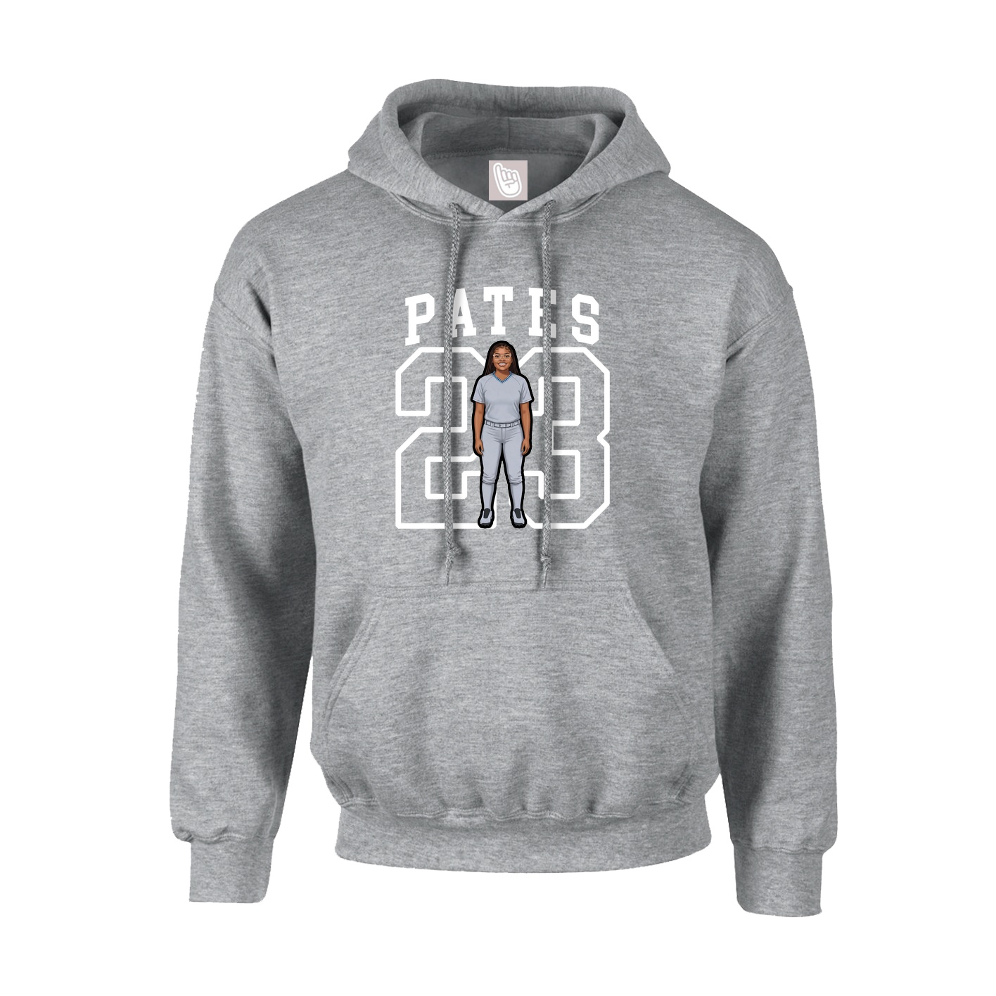 Youth Hoodie — Shirsey in Grey