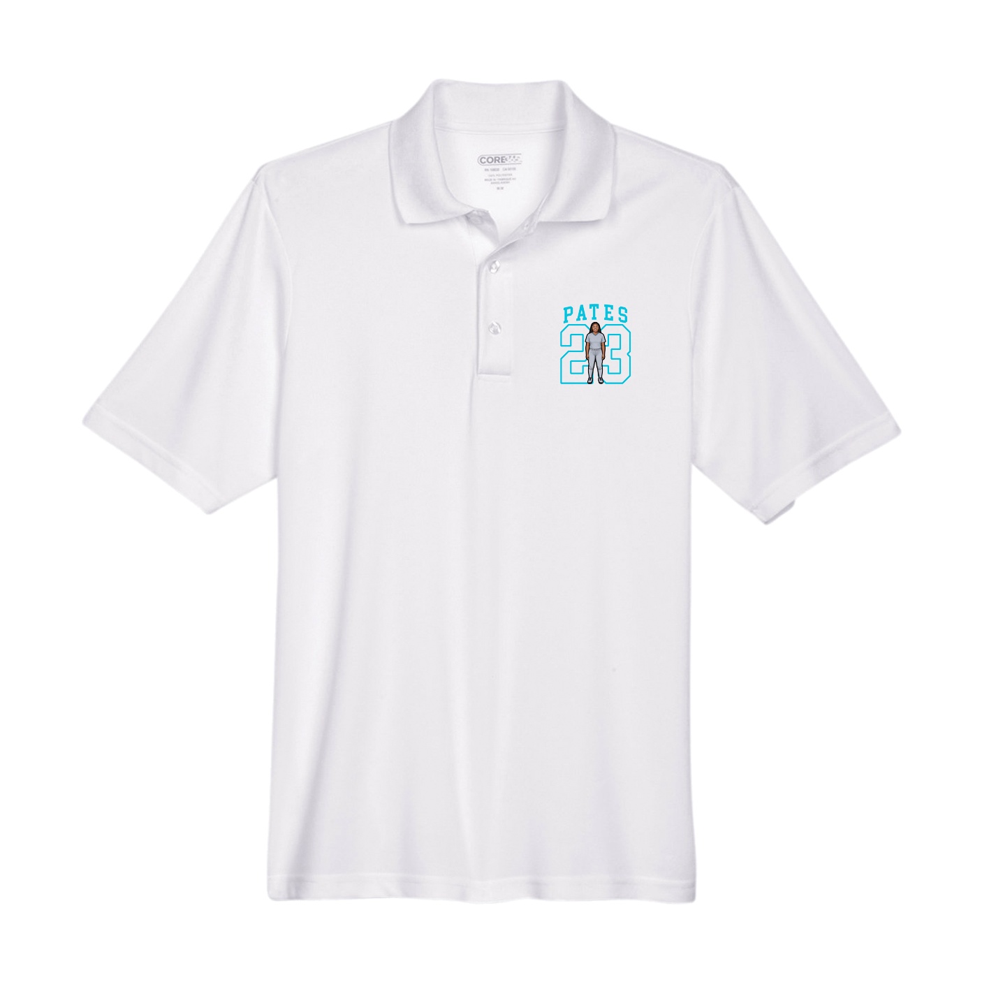 Performance Polo — Shirsey in White