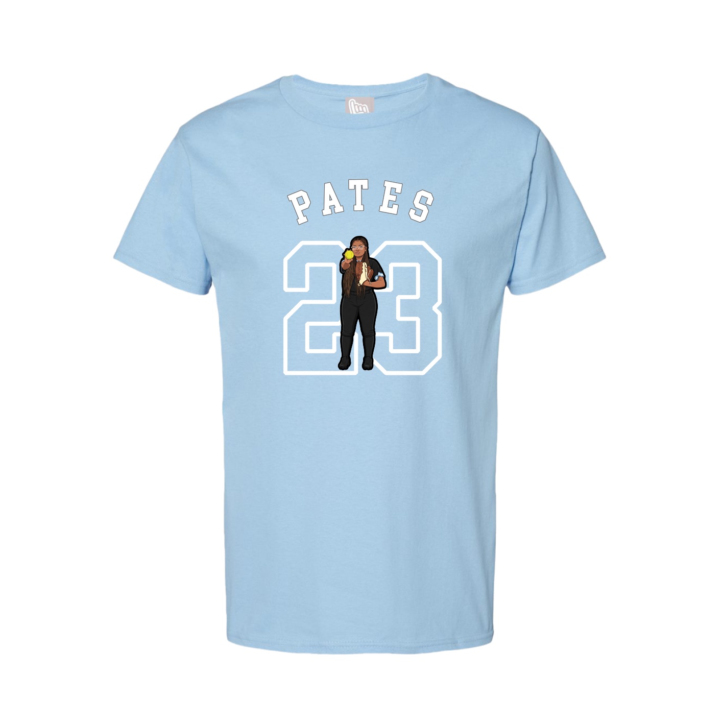 Youth Tee — Shirsey Arch in Light Blue