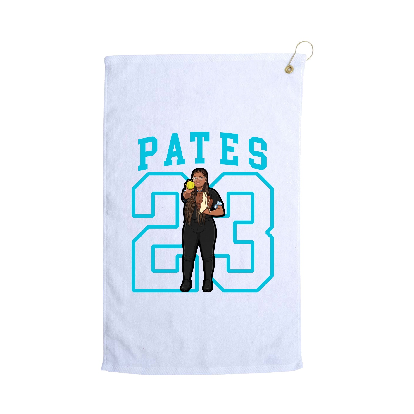 Golf Towel — Shirsey in White