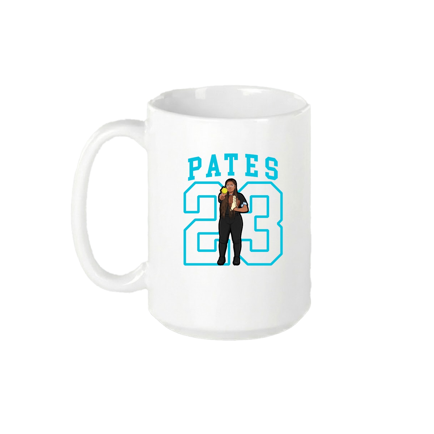 15oz Coffee Mug — Shirsey in White