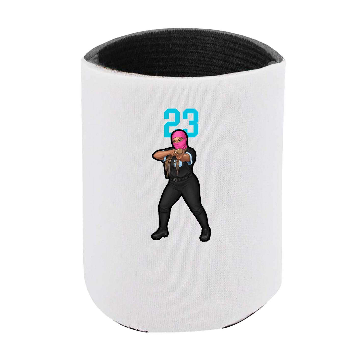Can Holder — Number Top in White
