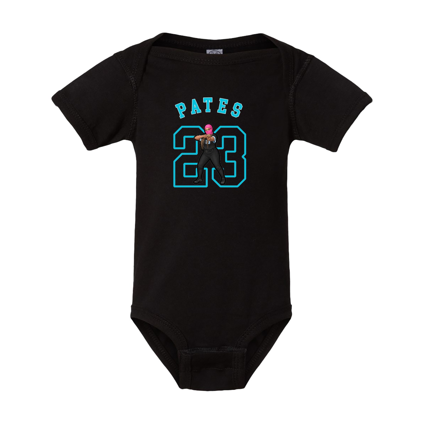 Baby Onesie — Shirsey Arch in Black
