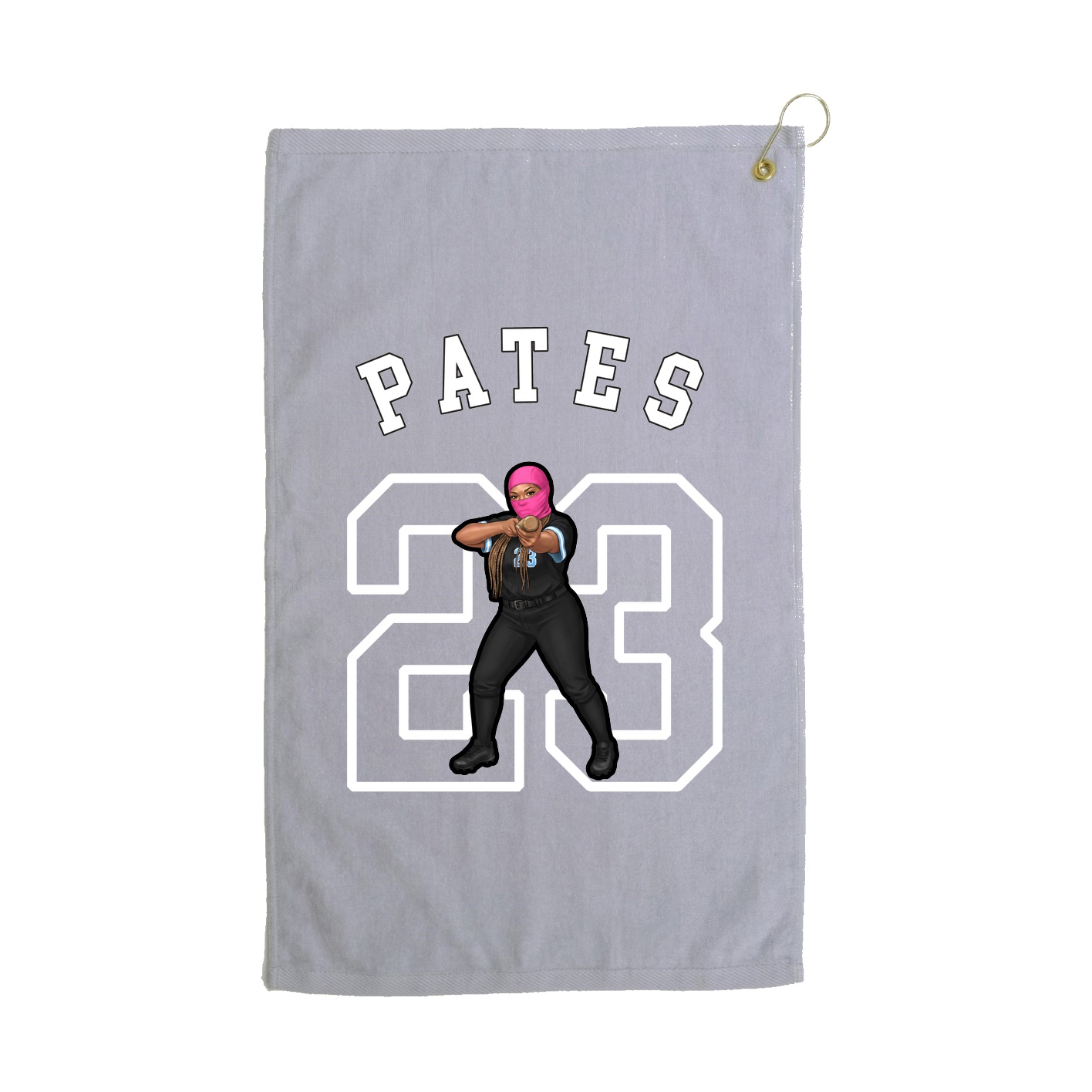 Golf Towel — Shirsey Arch in Grey
