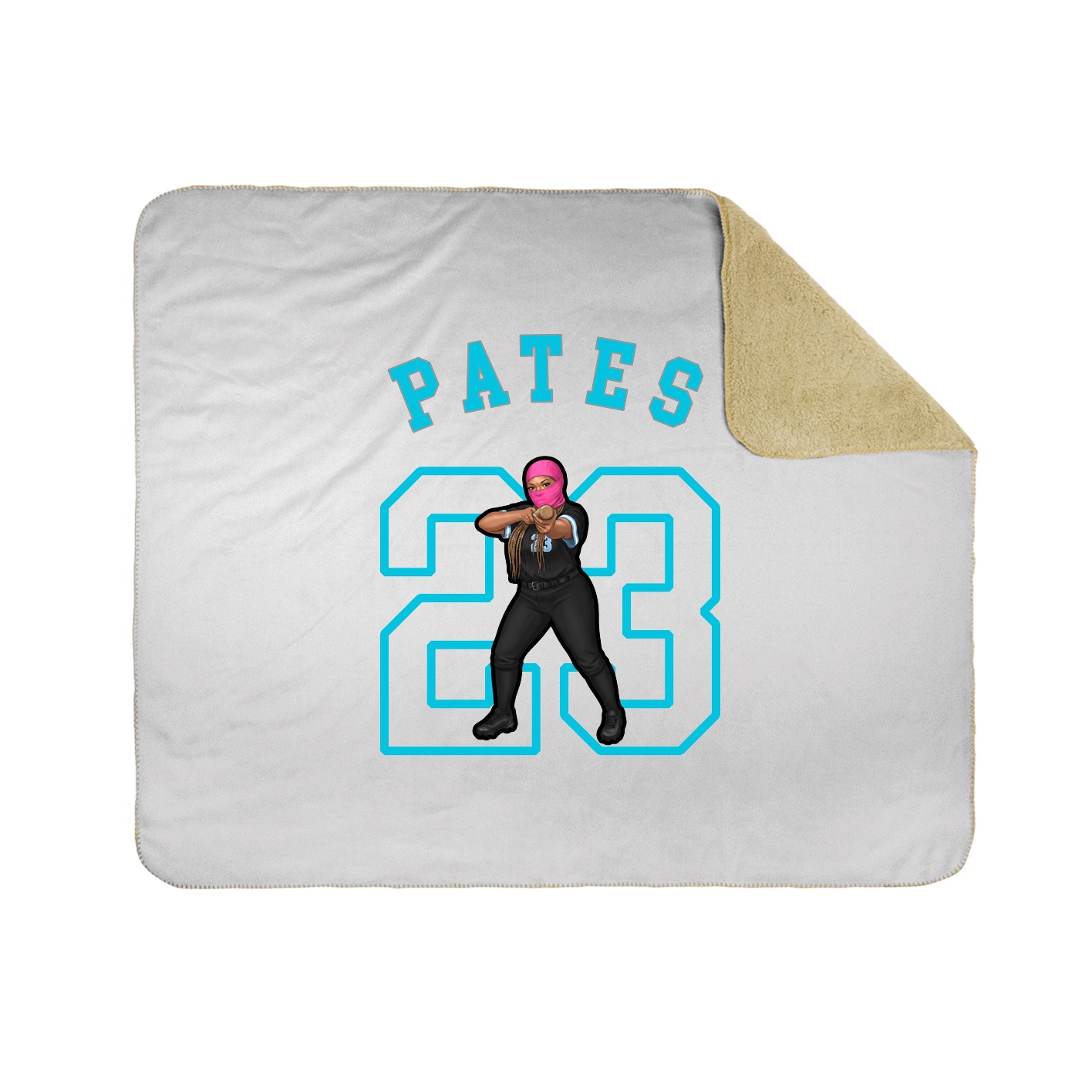 Throw Blanket — Shirsey Arch in White