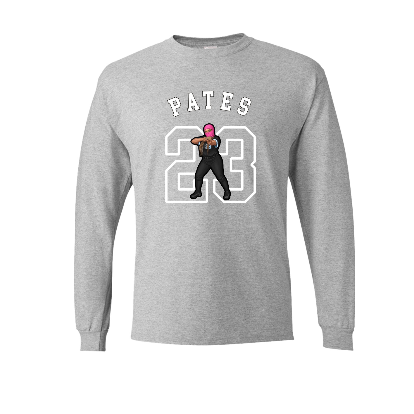 Long Sleeve Tee — Shirsey Arch in Grey