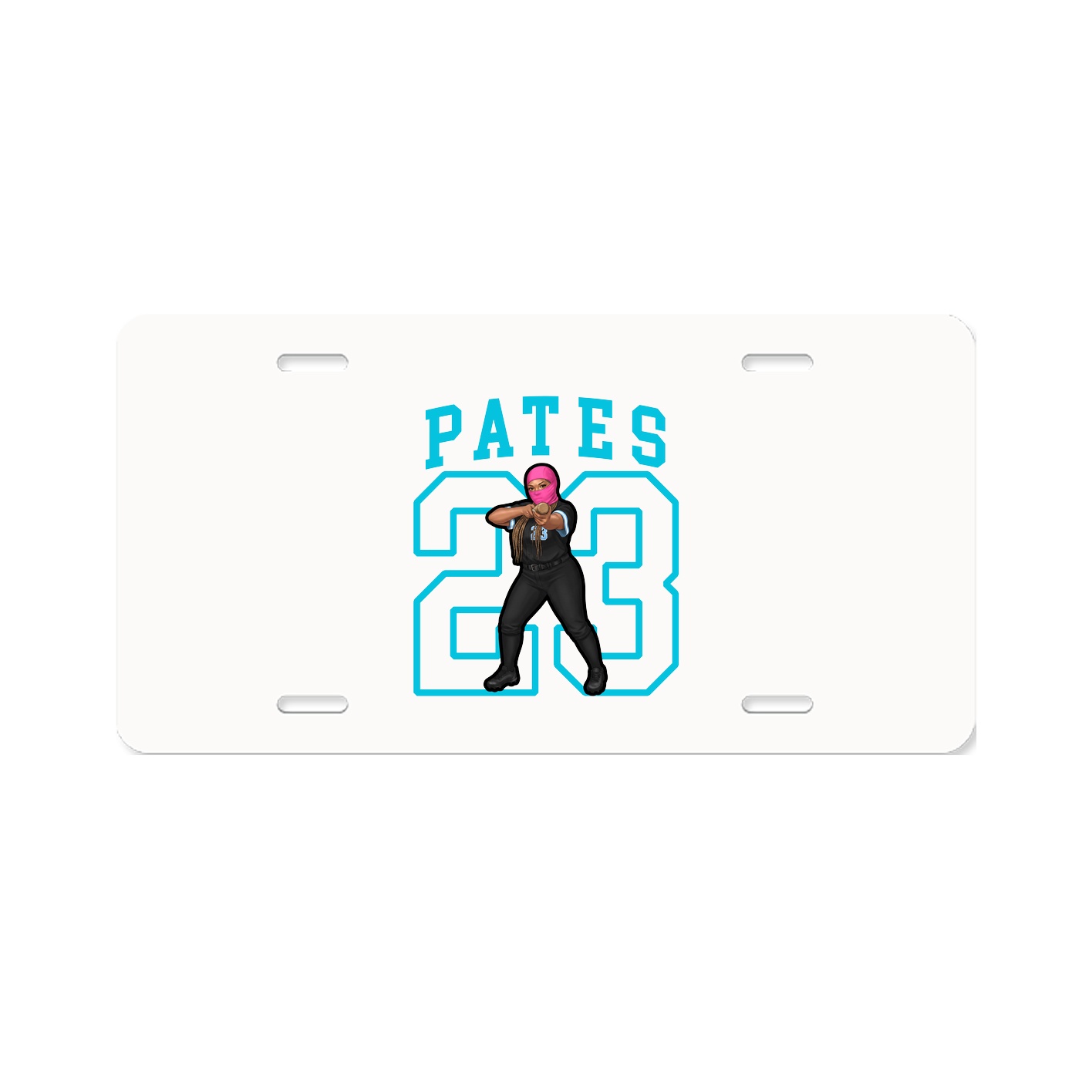 Aluminum License Plate