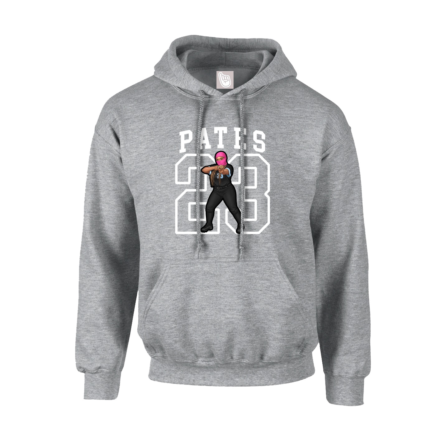 Hoodie — Shirsey in Grey