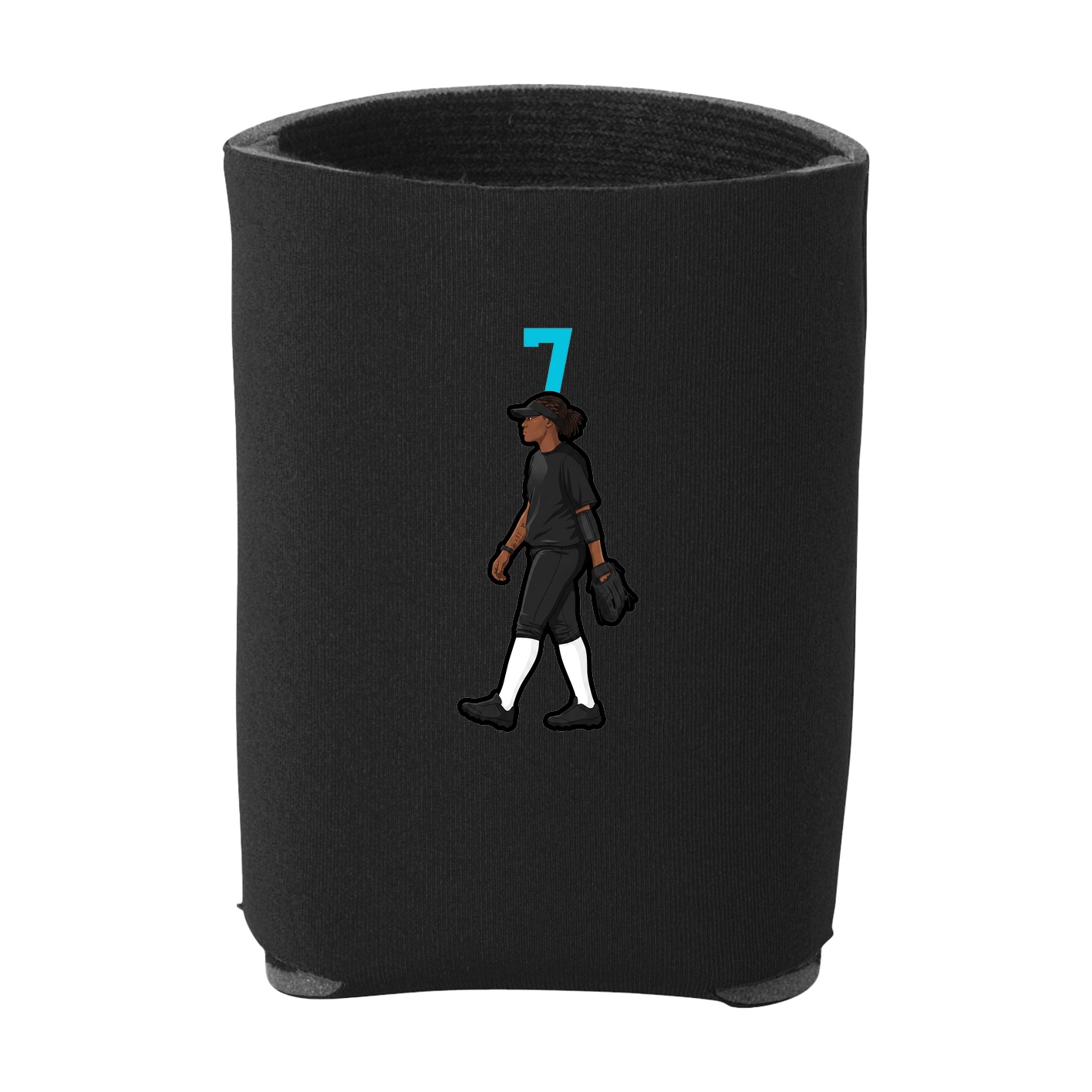 Can Holder — Number Top in Black