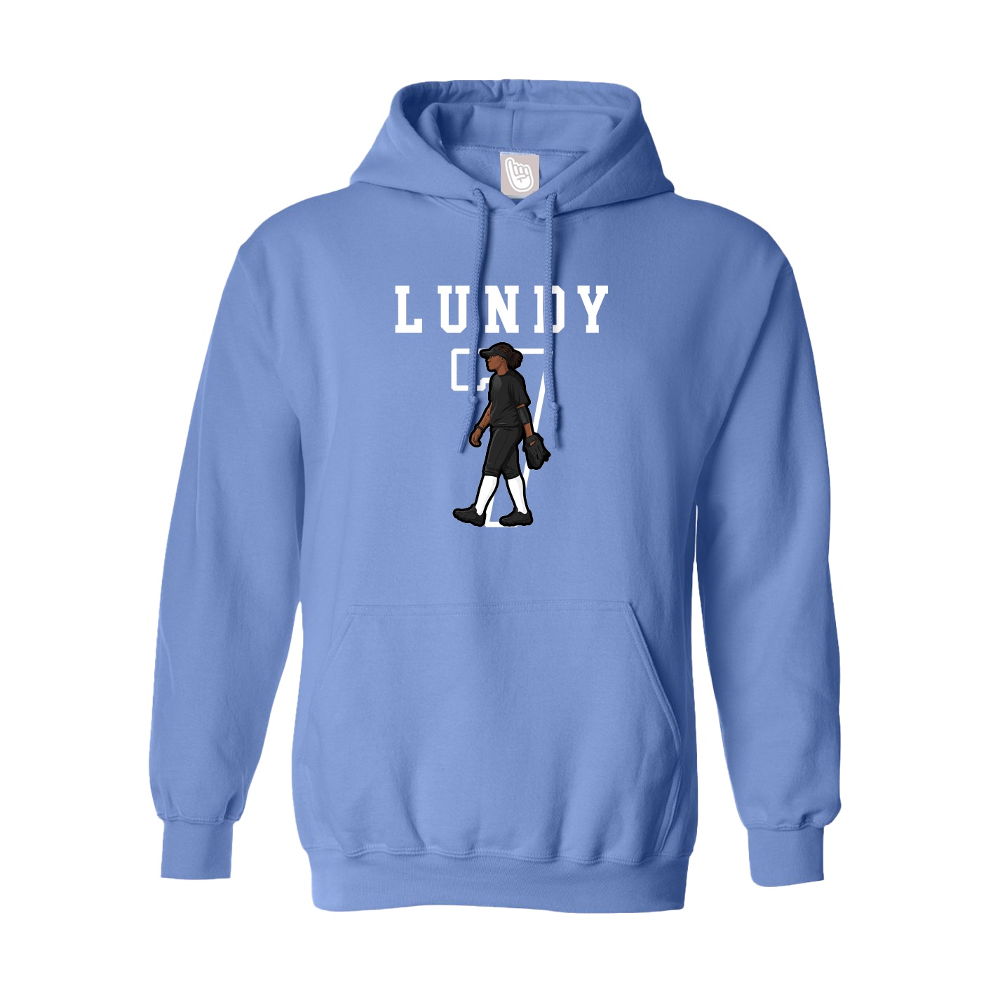 Youth Hoodie — Shirsey in Powder Blue