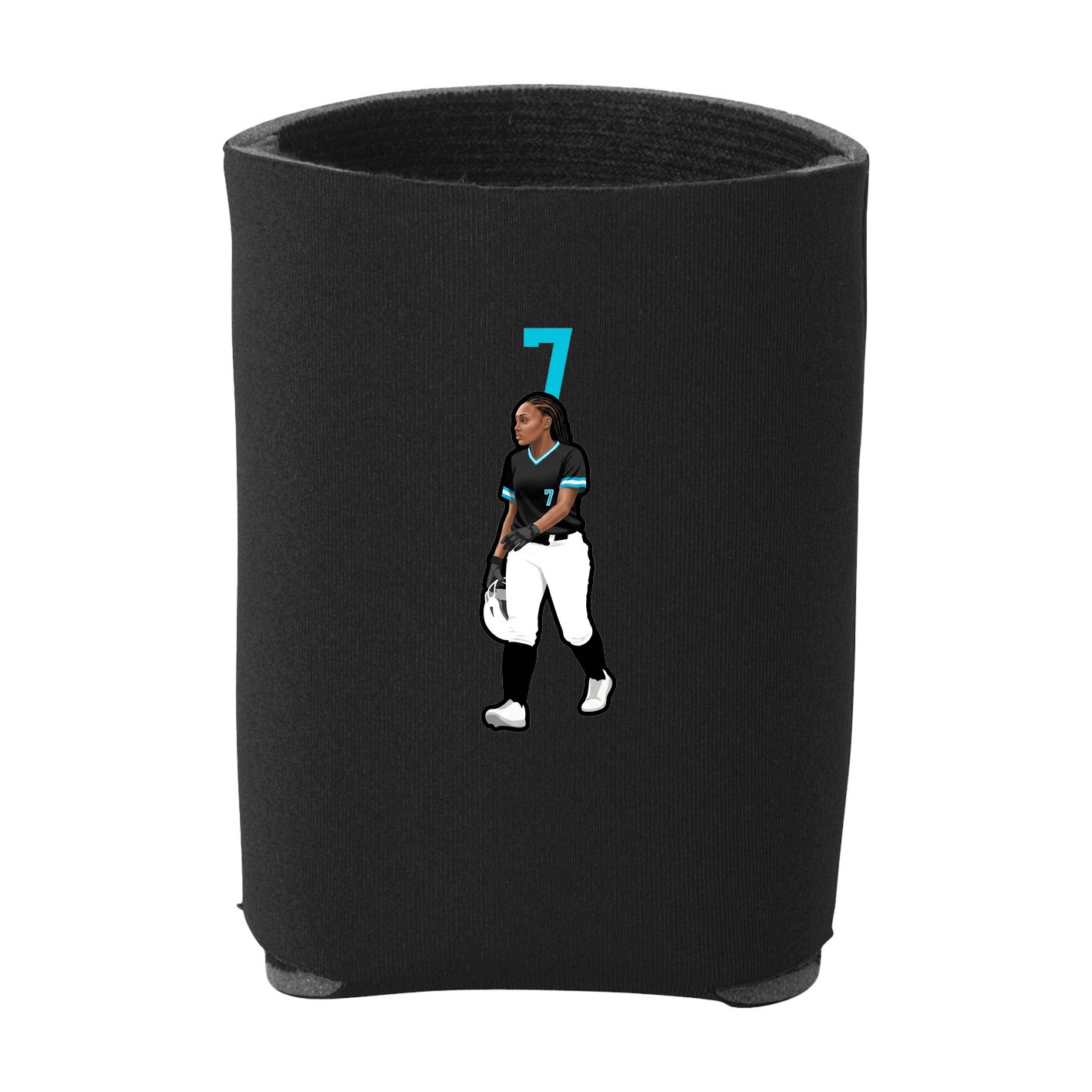 Can Holder — Number Top in Black