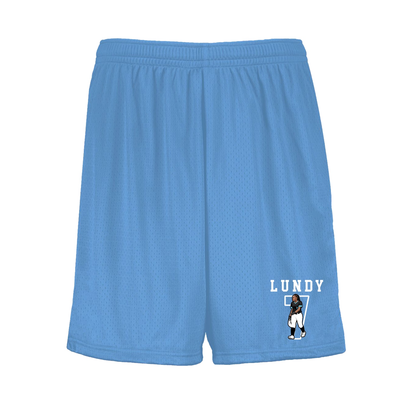Shorts — Shirsey in Light Blue