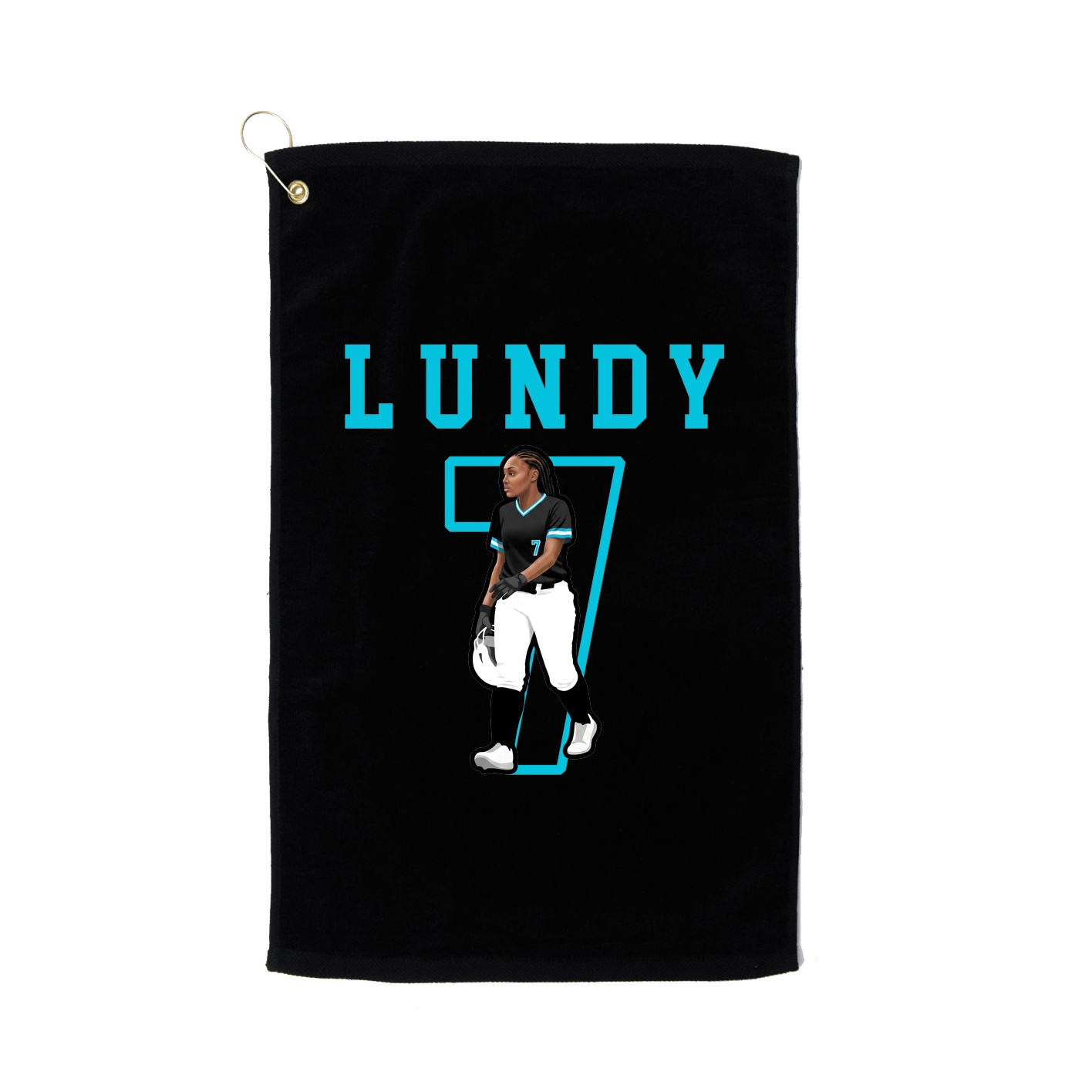 Golf Towel — Shirsey in Black