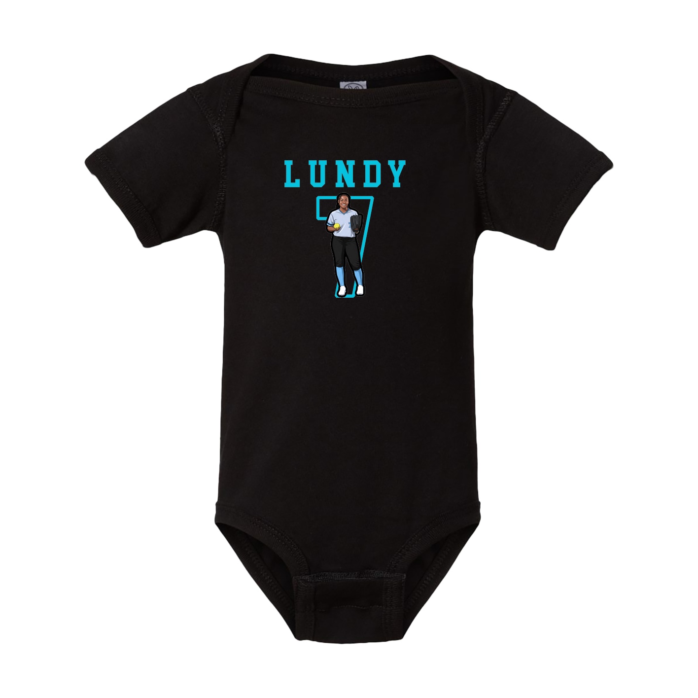 Baby Onesie — Shirsey in Black