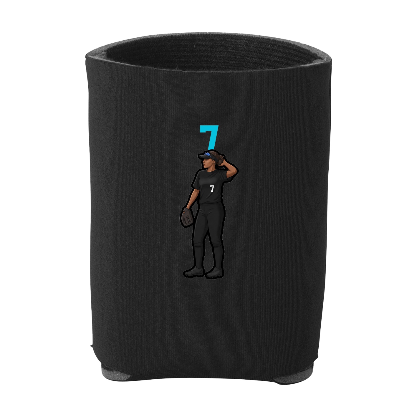 Can Holder — Number Top in Black