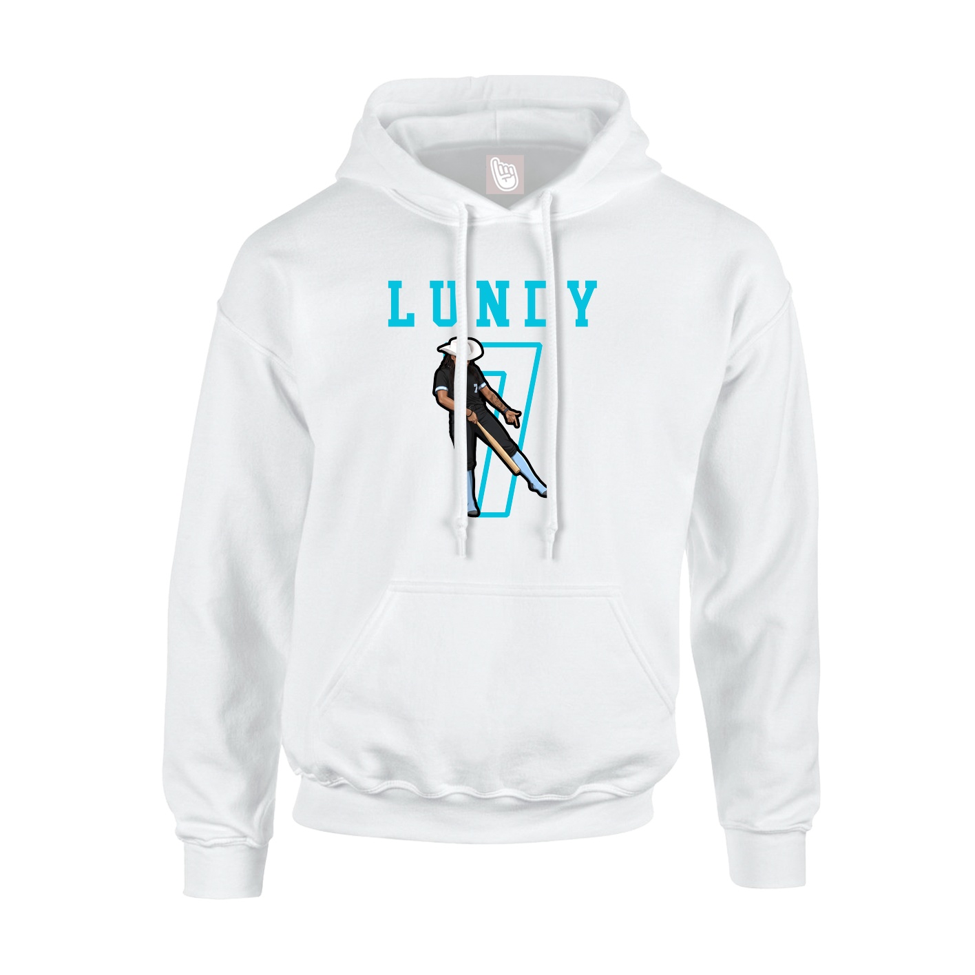 Hoodie — Shirsey in White