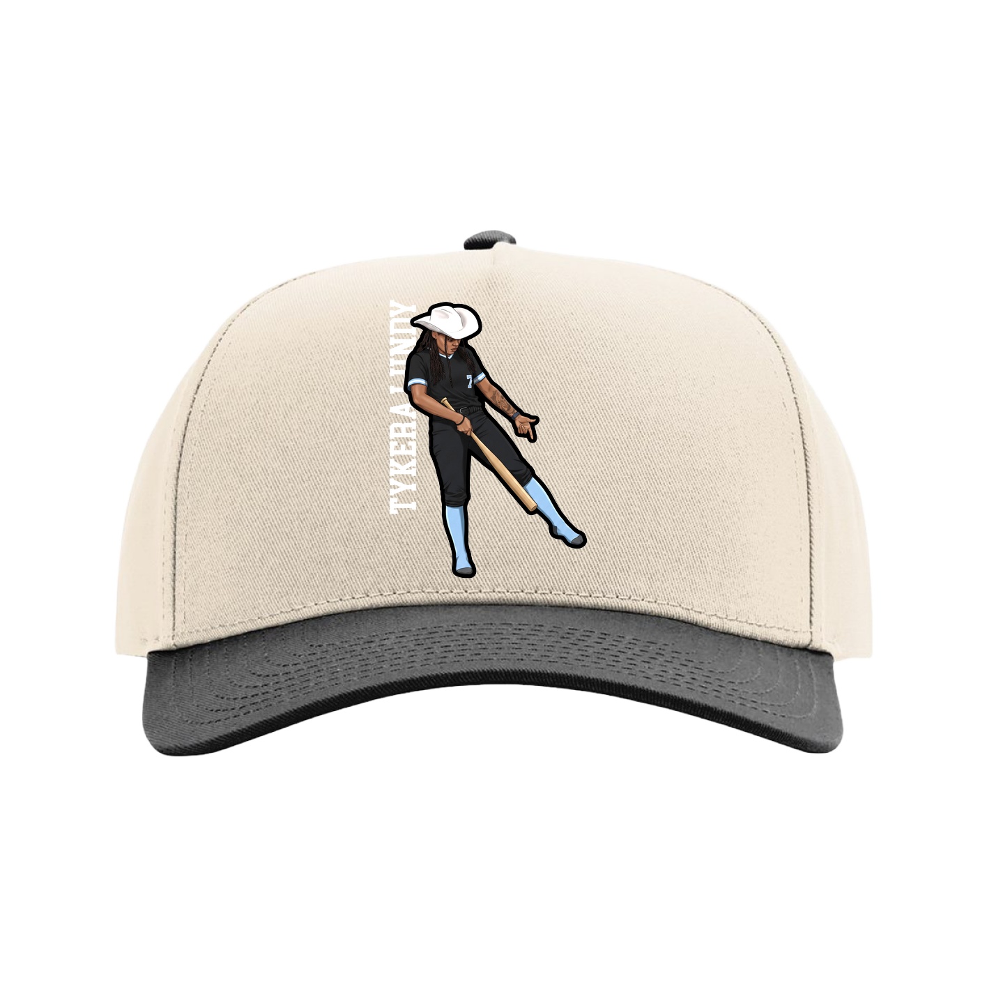 Full Fabric Five-Panel Champ Cap