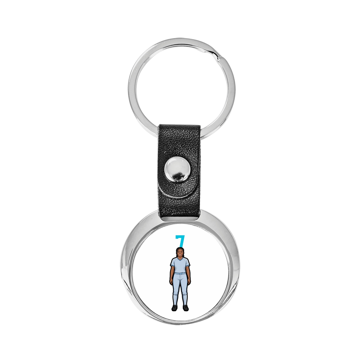 Key Chain — Number Top in Classic