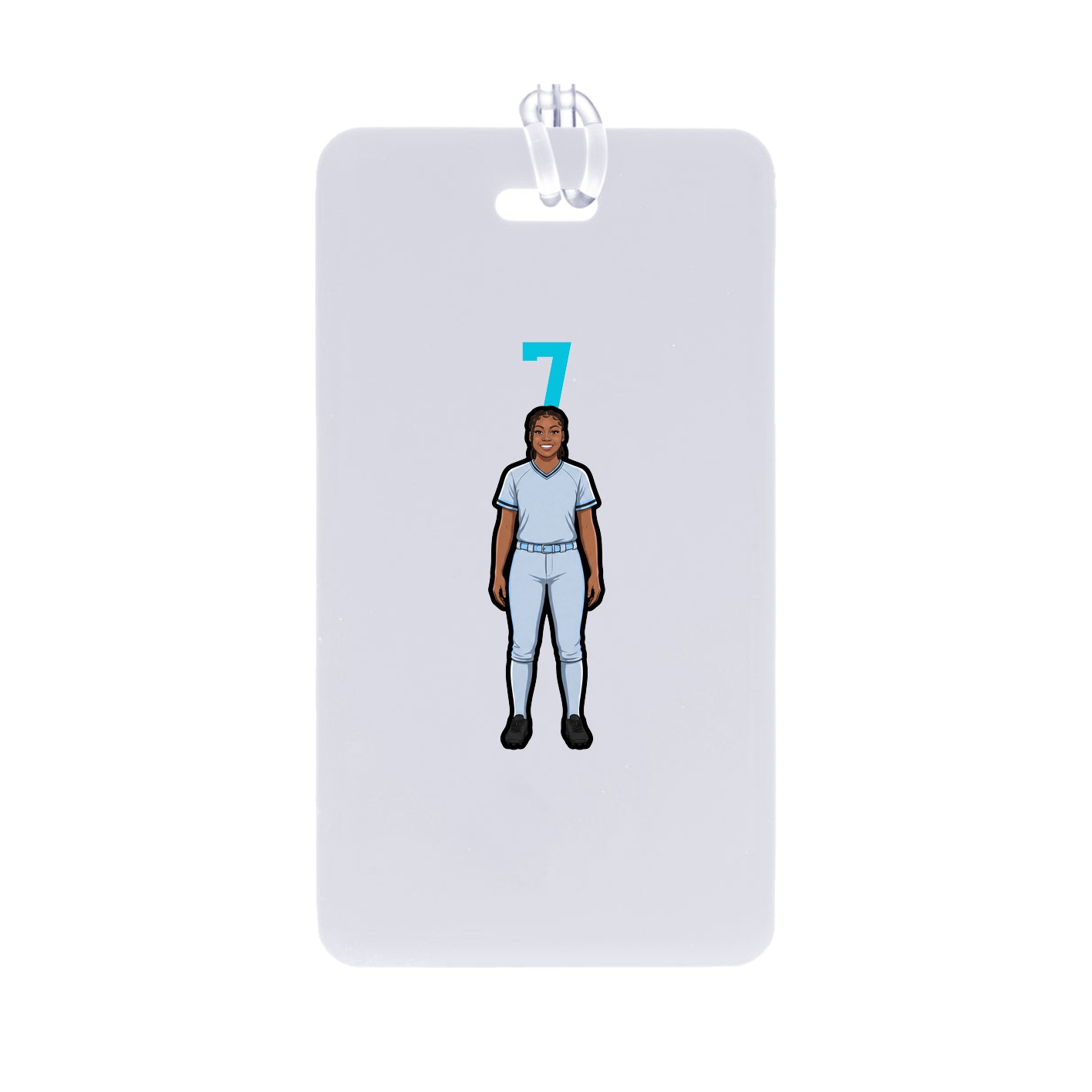 Bag Tag — Number Top in Classic