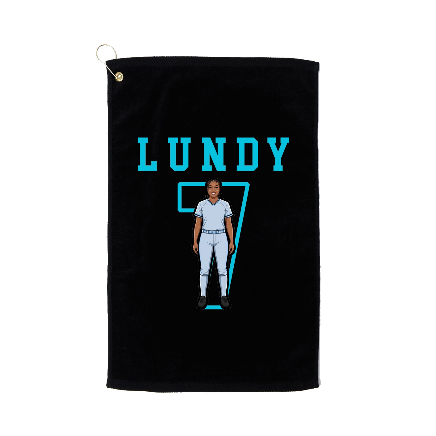 Golf Towel — Shirsey in Black