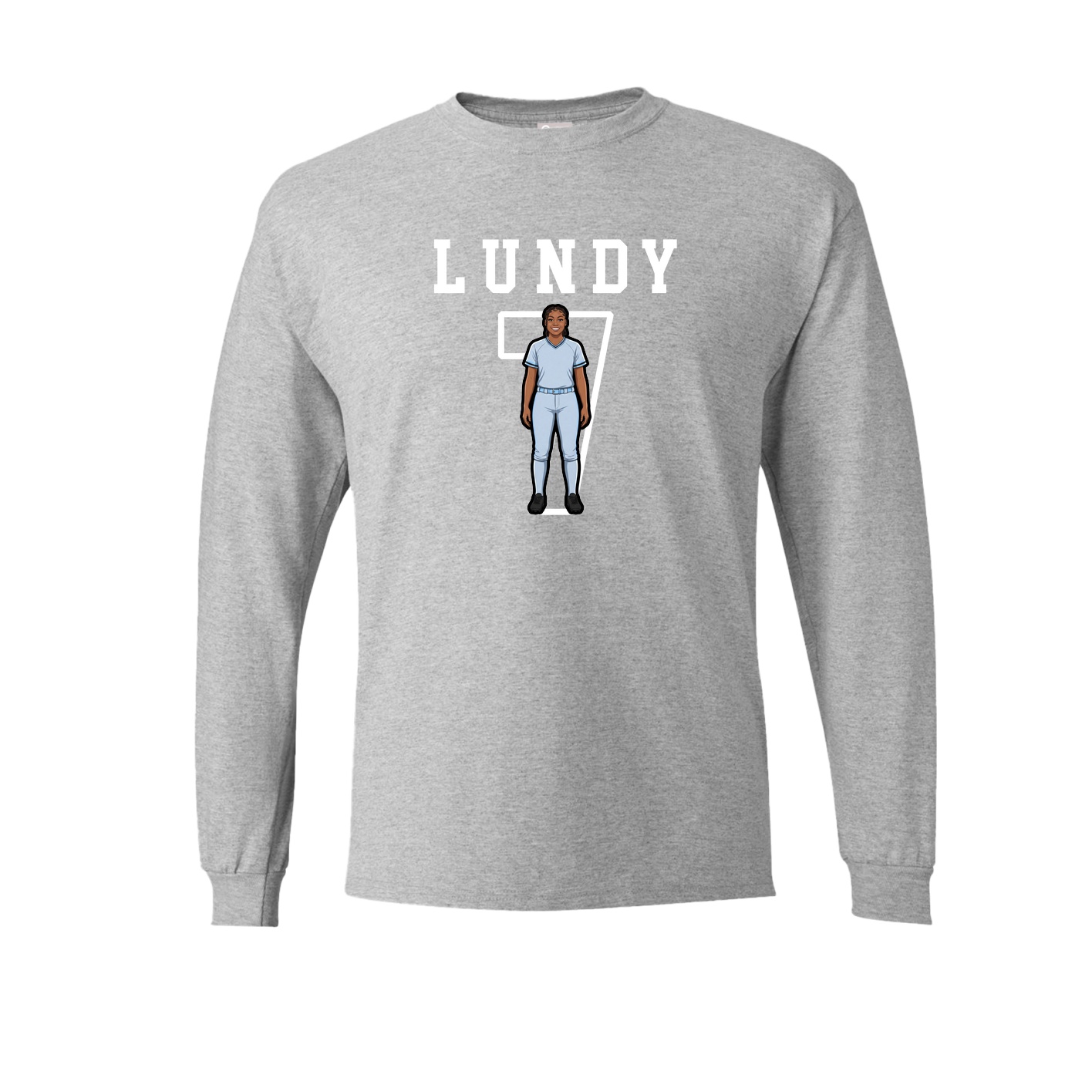 Long Sleeve Tee — Shirsey in Grey