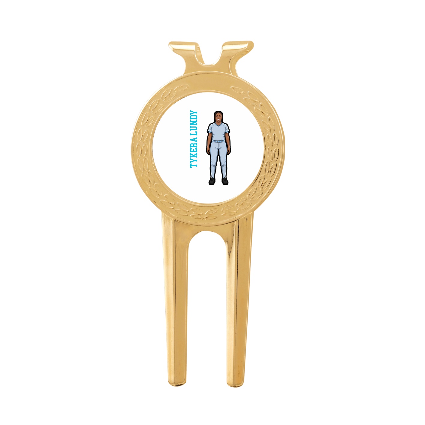 Divot Tool with Ball Marker — Name Vertical in Classic