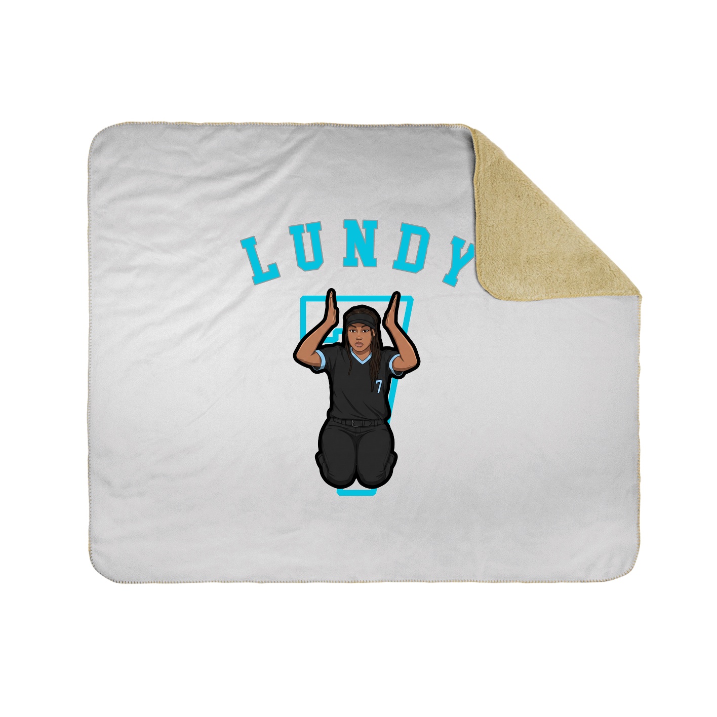 Throw Blanket — Shirsey Arch in White