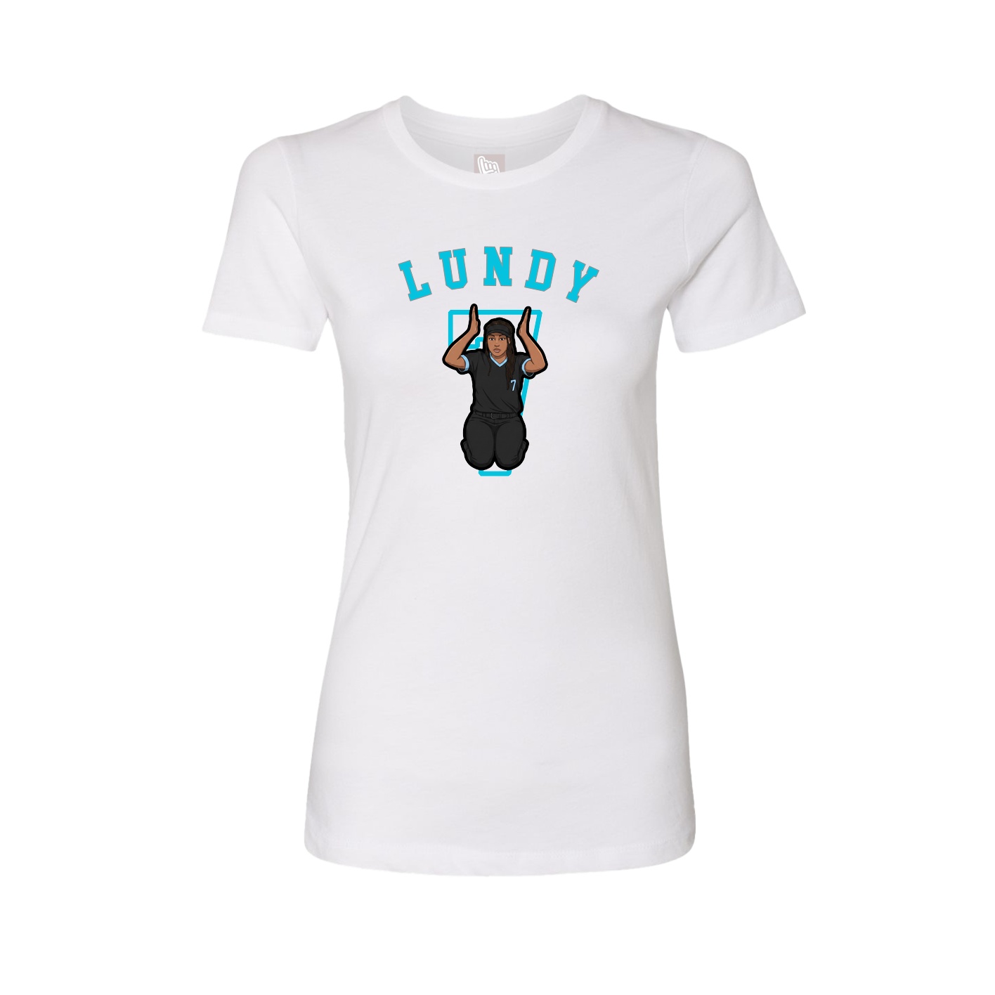 Womens Tee — Shirsey Arch in White