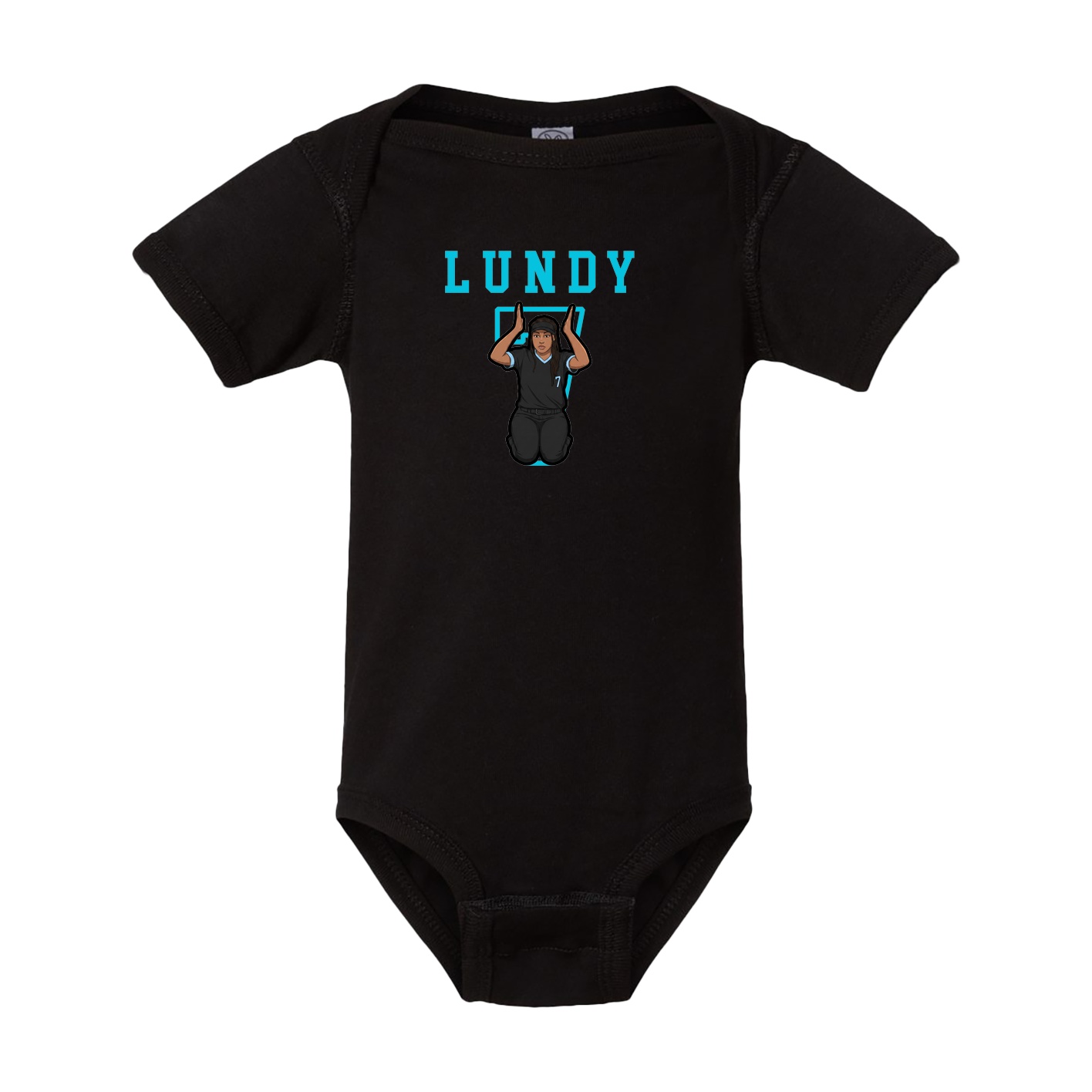 Baby Onesie — Shirsey in Black