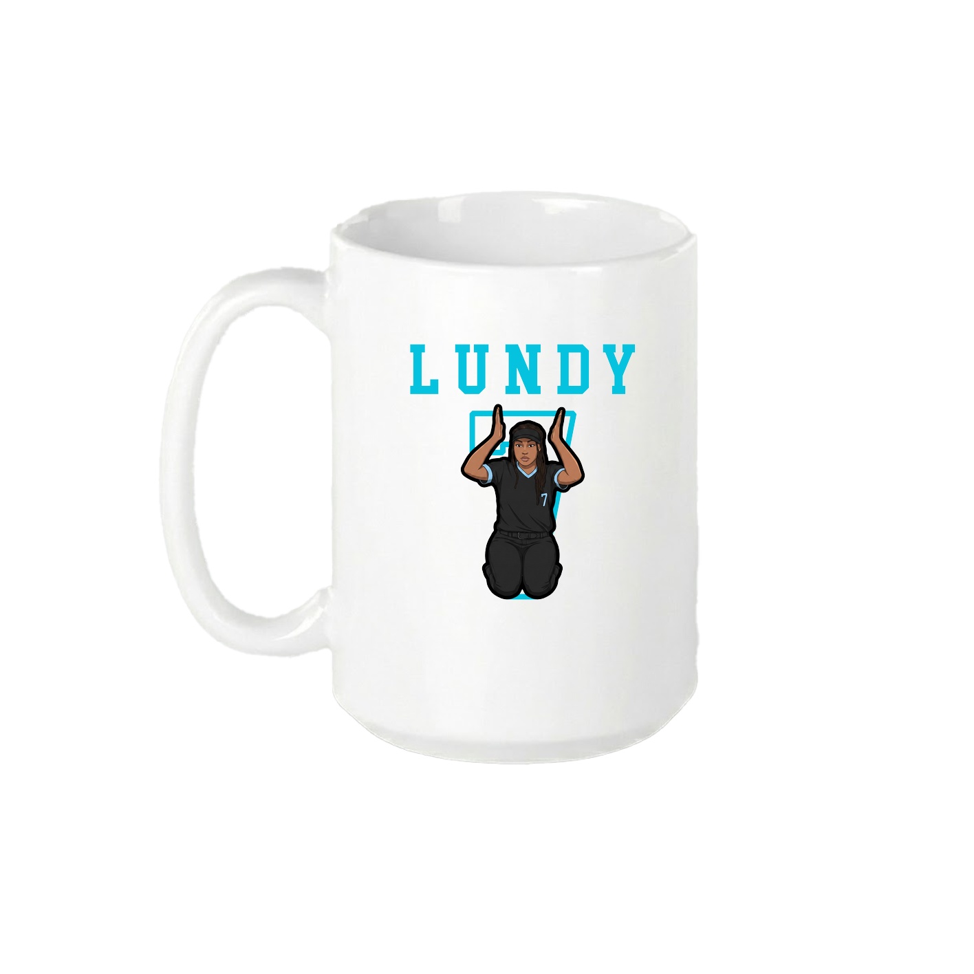 15oz Coffee Mug — Shirsey in White