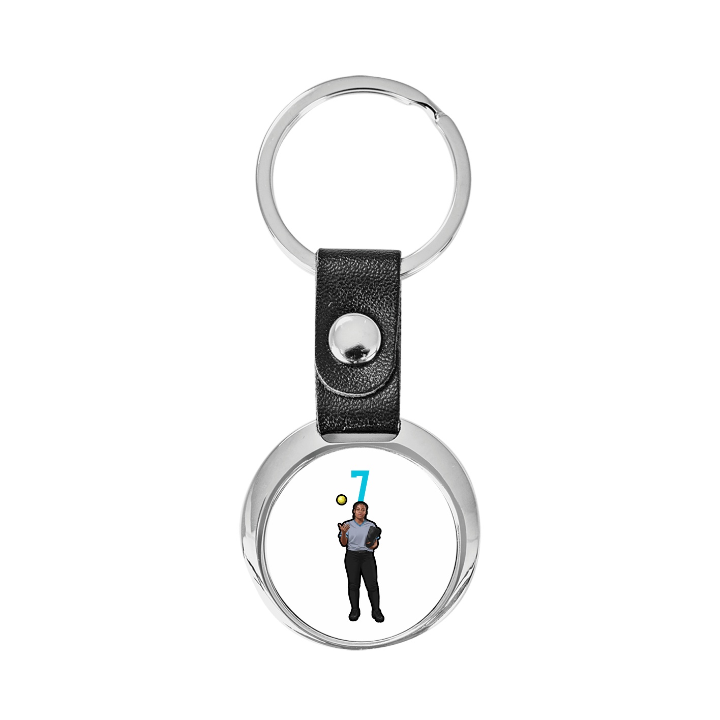 Key Chain — Number Top in Classic