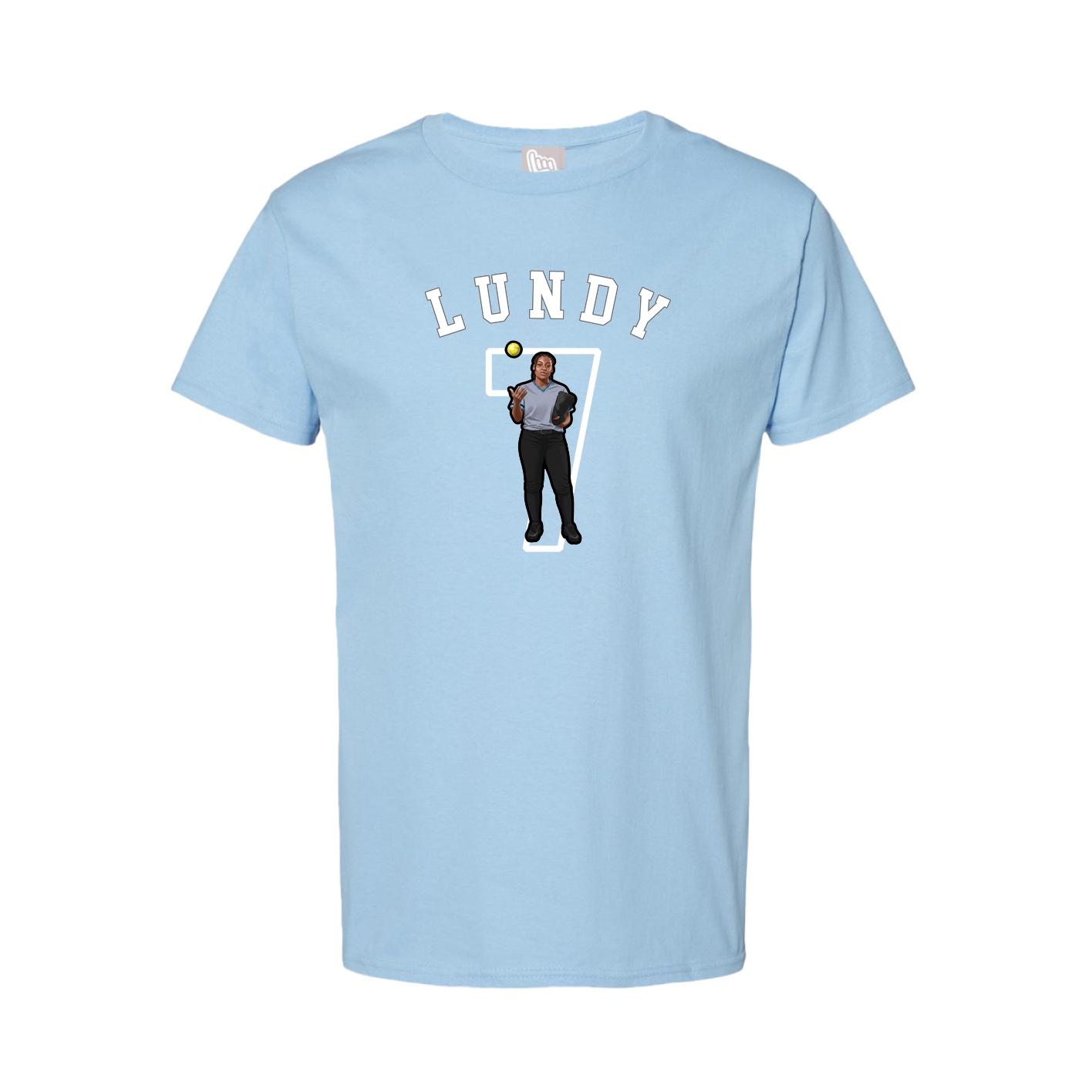 Tee — Shirsey Arch in Light Blue