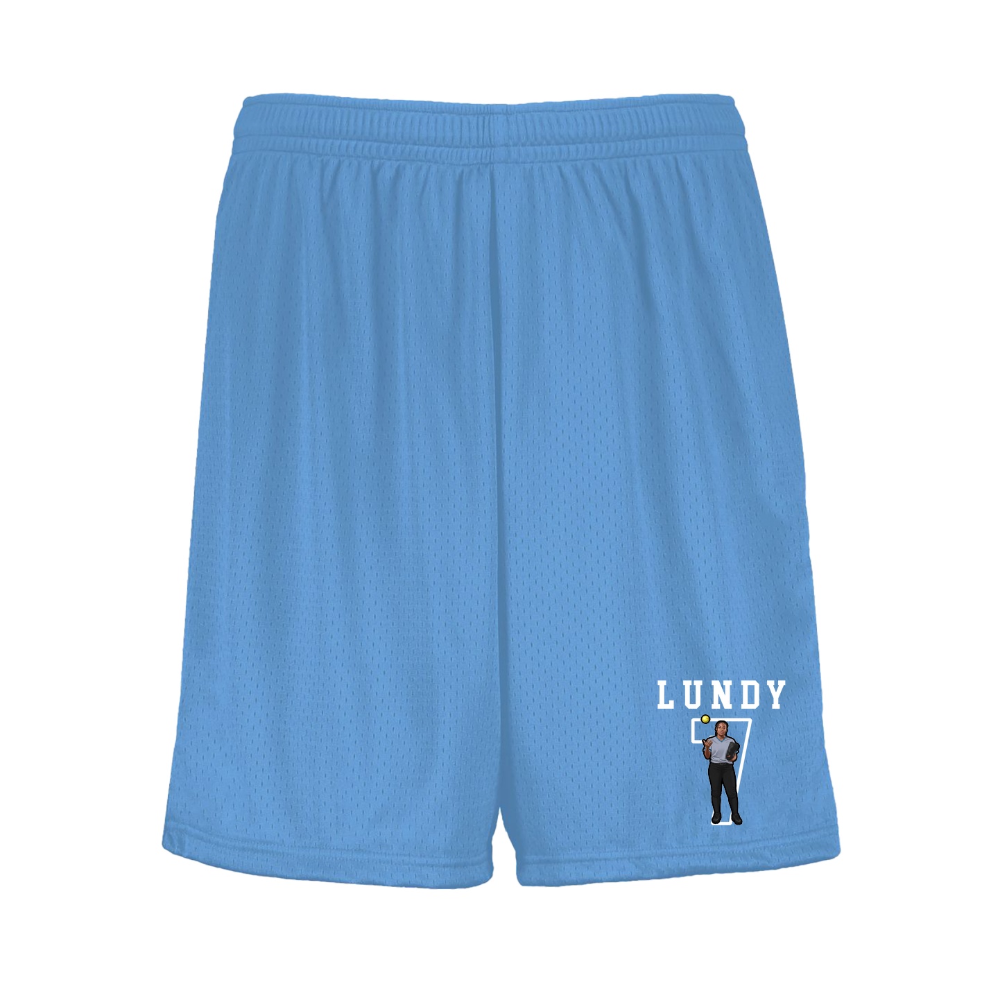 Shorts — Shirsey in Light Blue