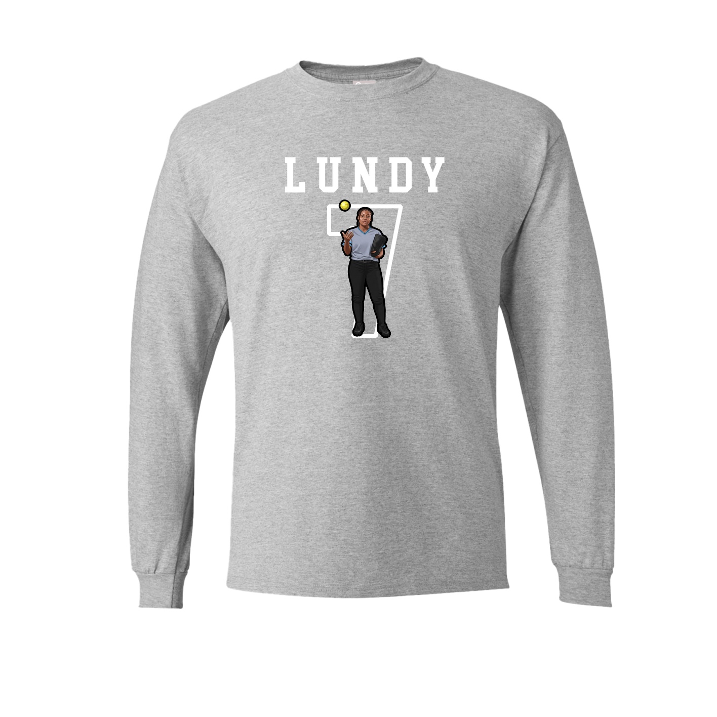 Long Sleeve Tee — Shirsey in Grey