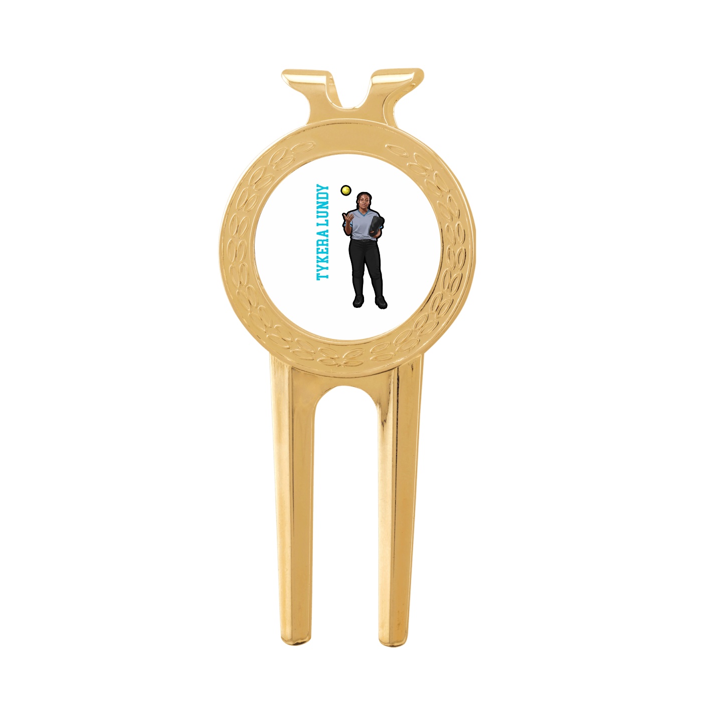 Divot Tool with Ball Marker — Name Vertical in Classic
