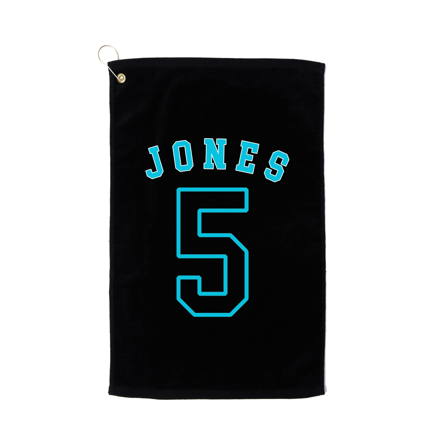 Golf Towel — Shirsey Arch in Black