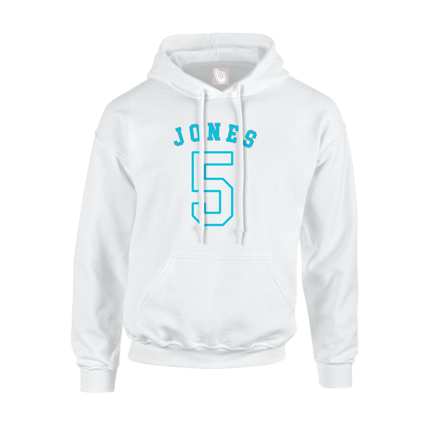 Hoodie — Shirsey Arch in White