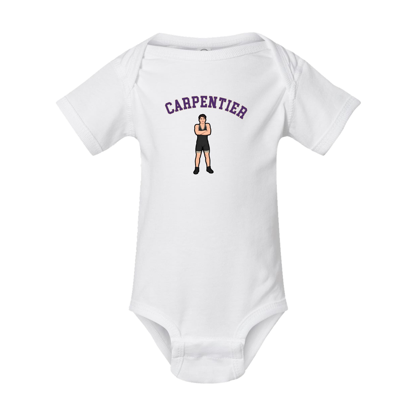 Baby Onesie — Shirsey Arch in White