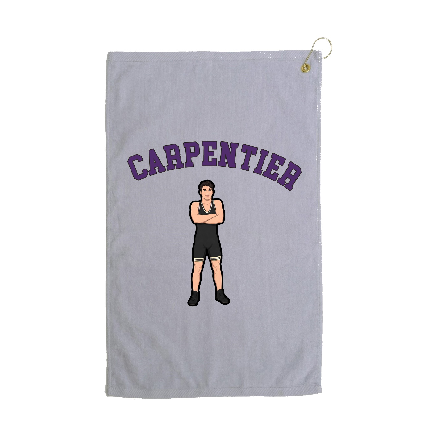 Golf Towel — Shirsey Arch in Grey