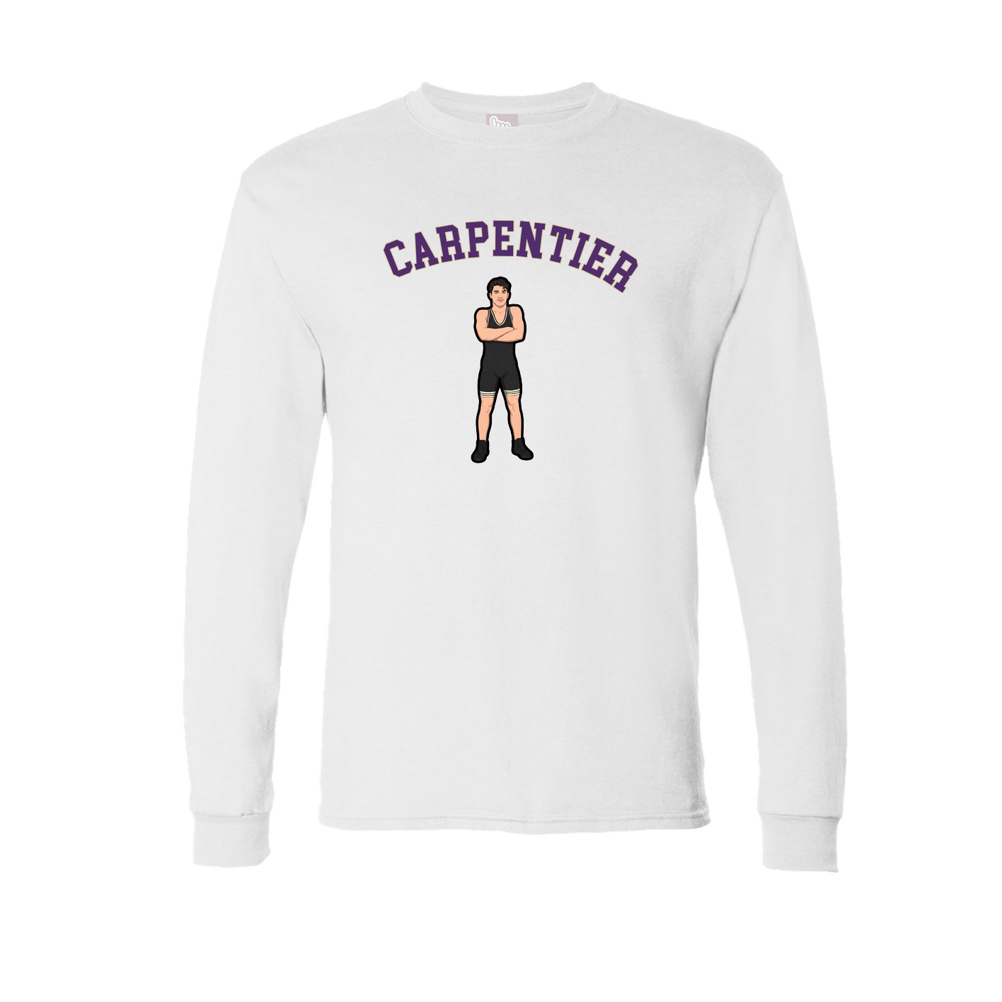 Long Sleeve Tee — Shirsey Arch in White
