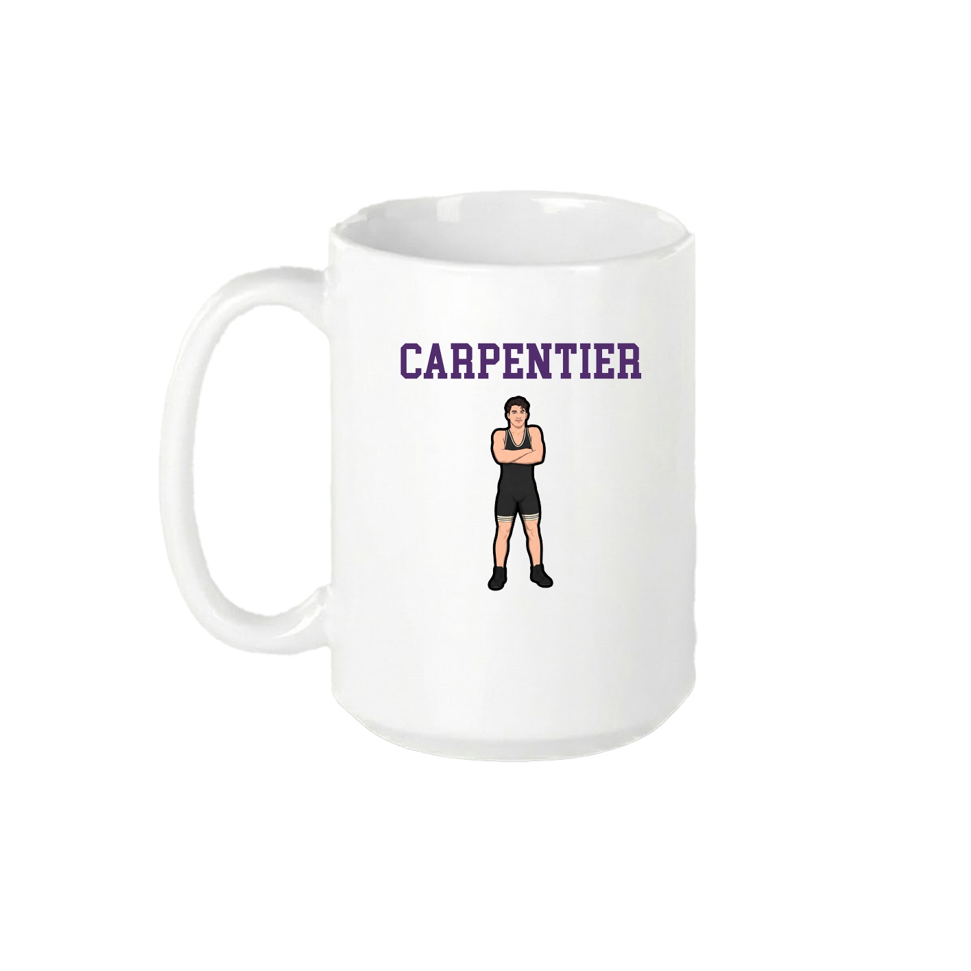 15oz Coffee Mug — Shirsey in White