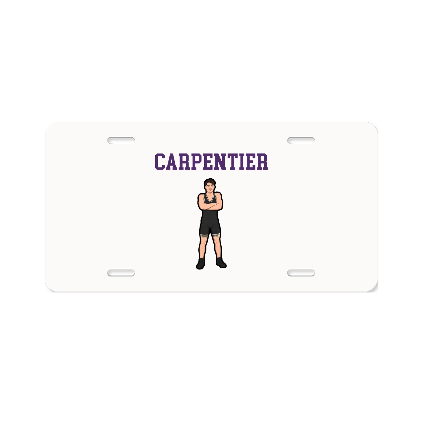 License Plate — Shirsey in Classic