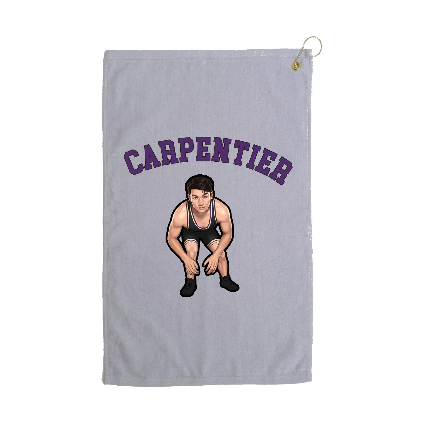 Golf Towel — Shirsey Arch in Grey
