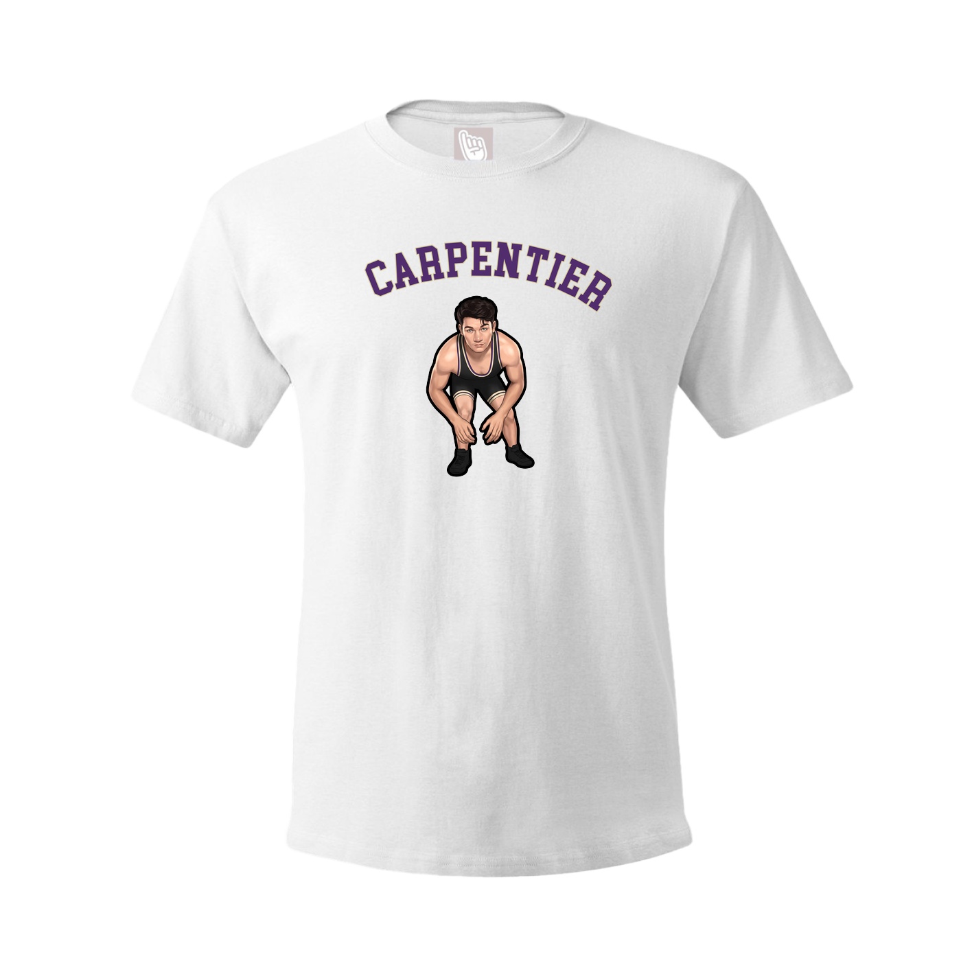 Youth Tee — Shirsey Arch in White