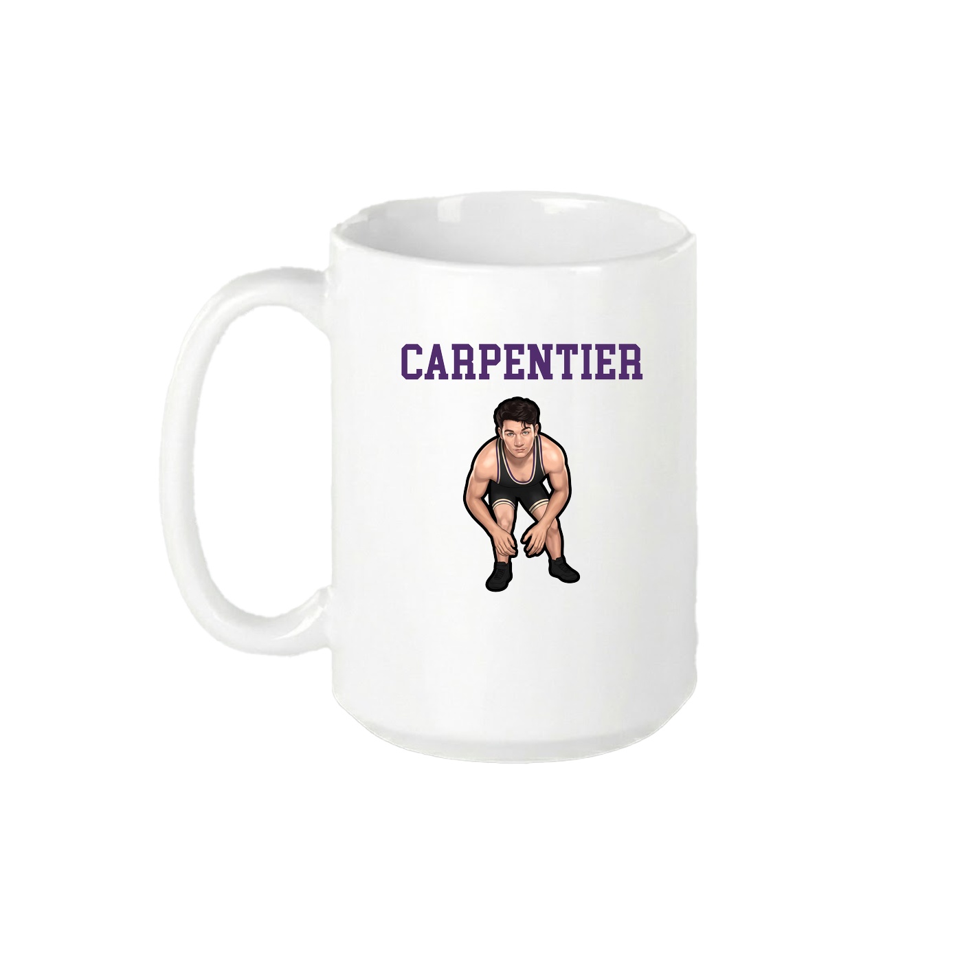 15oz Coffee Mug — Shirsey in White