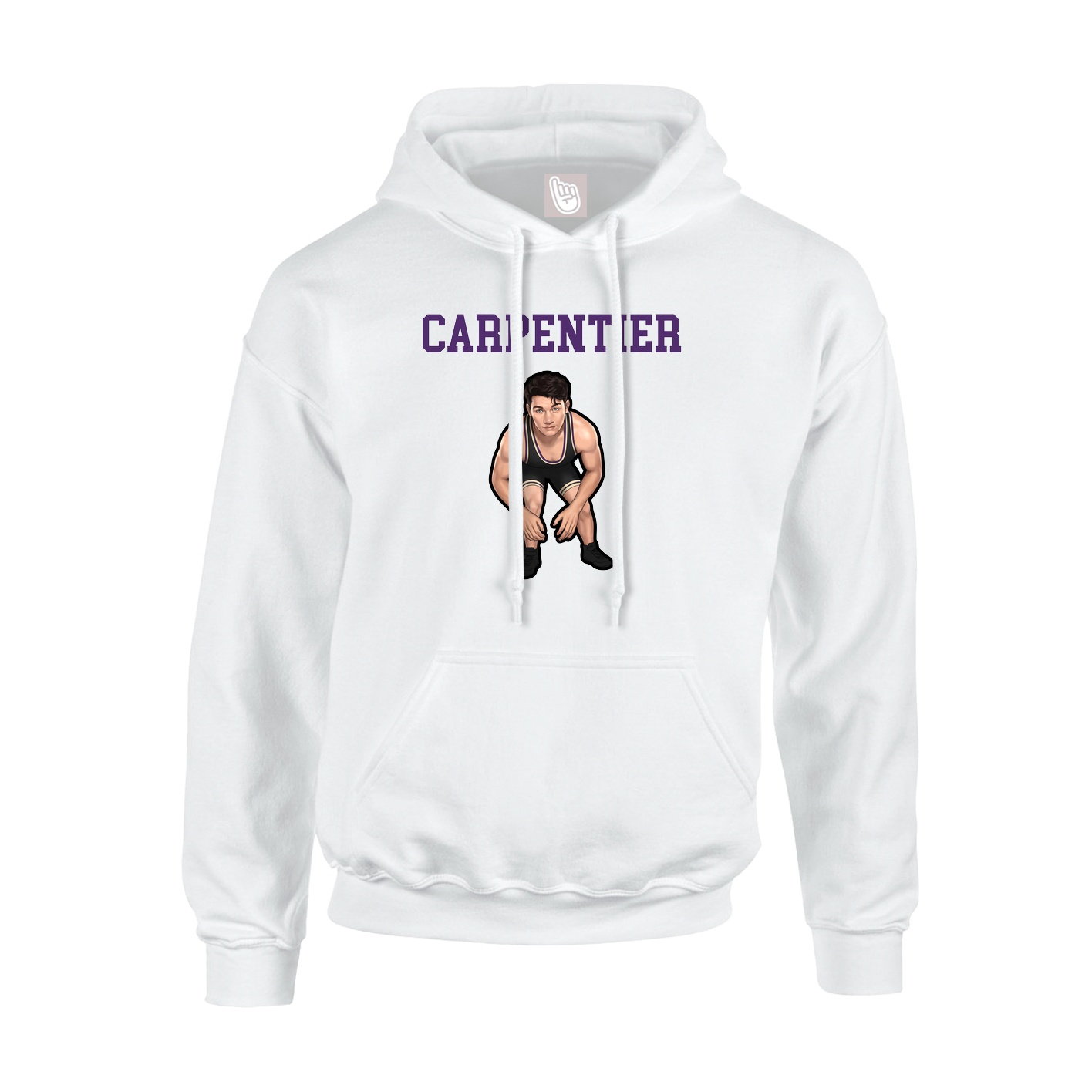 Youth Hoodie — Shirsey in White