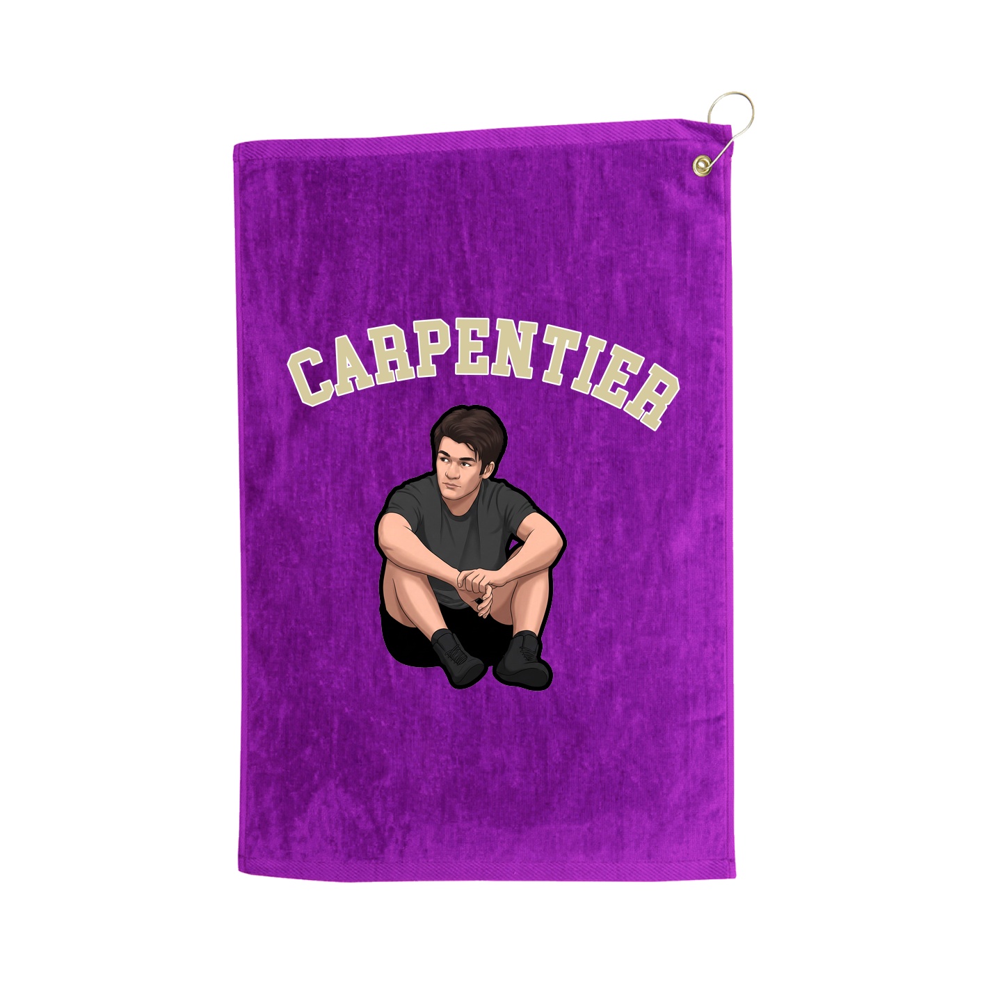 Golf Towel — Shirsey Arch in Purple