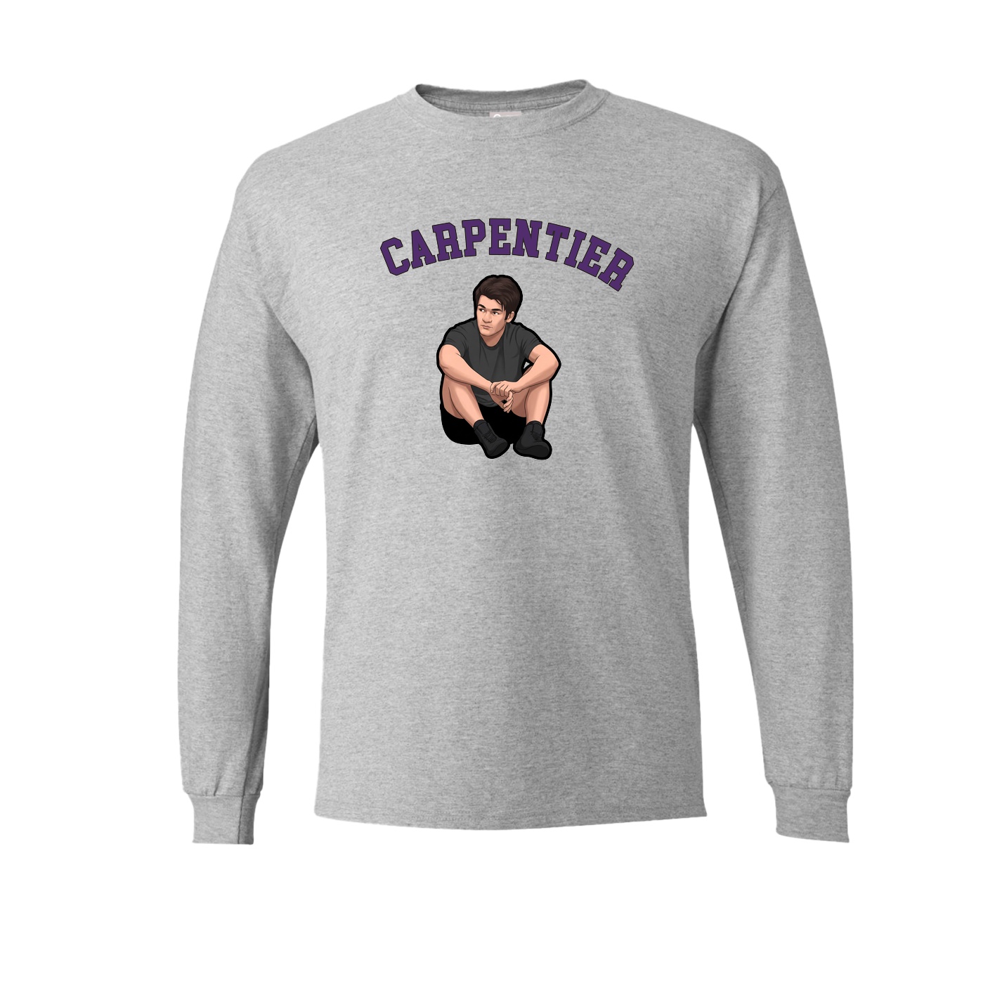 Long Sleeve Tee — Shirsey Arch in Grey