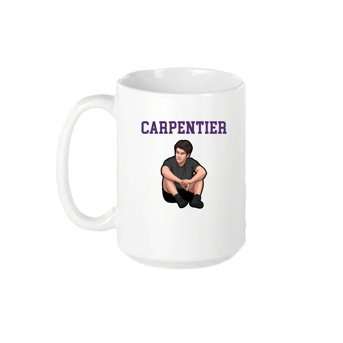 15oz Coffee Mug — Shirsey in White