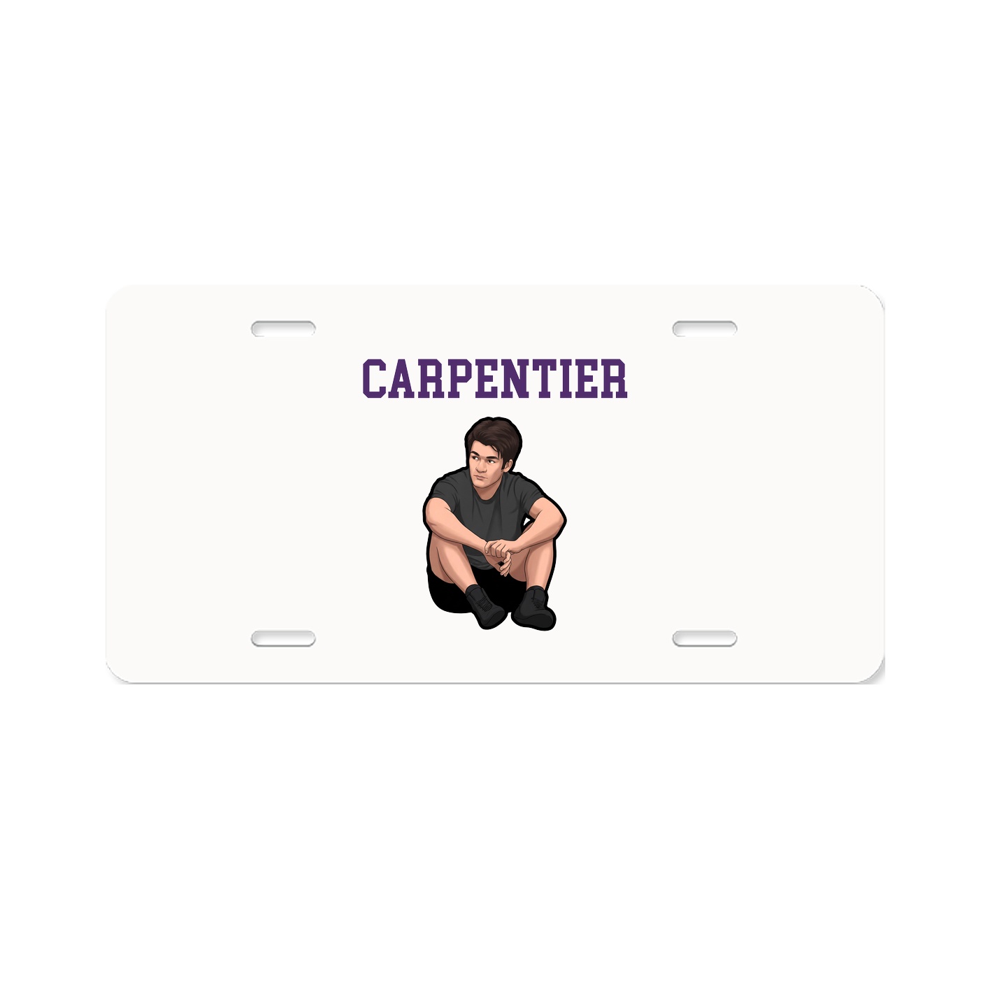 License Plate — Shirsey in Classic